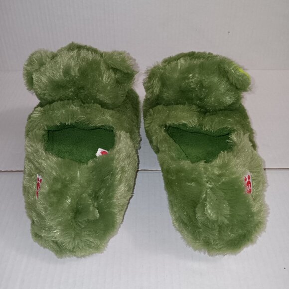 BUILD-A-BEAR PLUSH ZOMBIE BEAR SLIPPERS SIZE XXL 5-6 - Picture 4 of 9